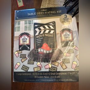 Movie themed graduation or other party decor.  Only used once - great condition